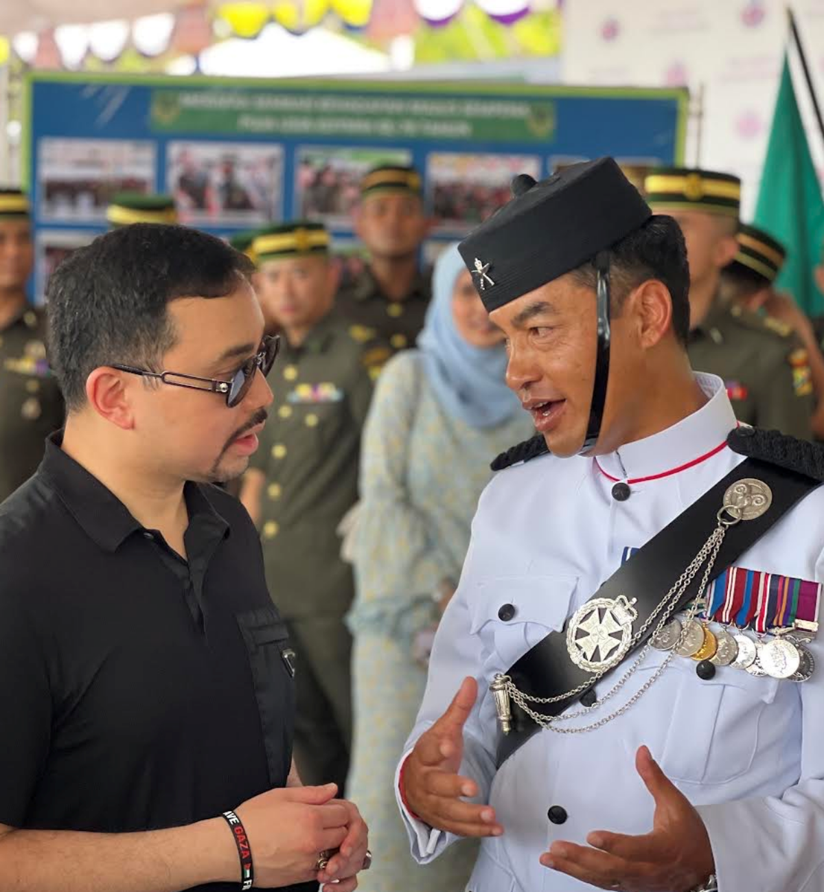 His Majesty the Sultan of Brunei 78th Birthday Celebrations with British Forces Brunei His Majesty the Sultan of Brunei 78th Birthday Celebrations with British Forces Brunei