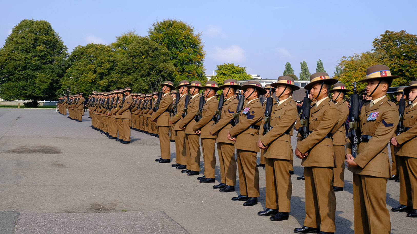 Queen's Gurkha Signals 75th Anniversary Parade