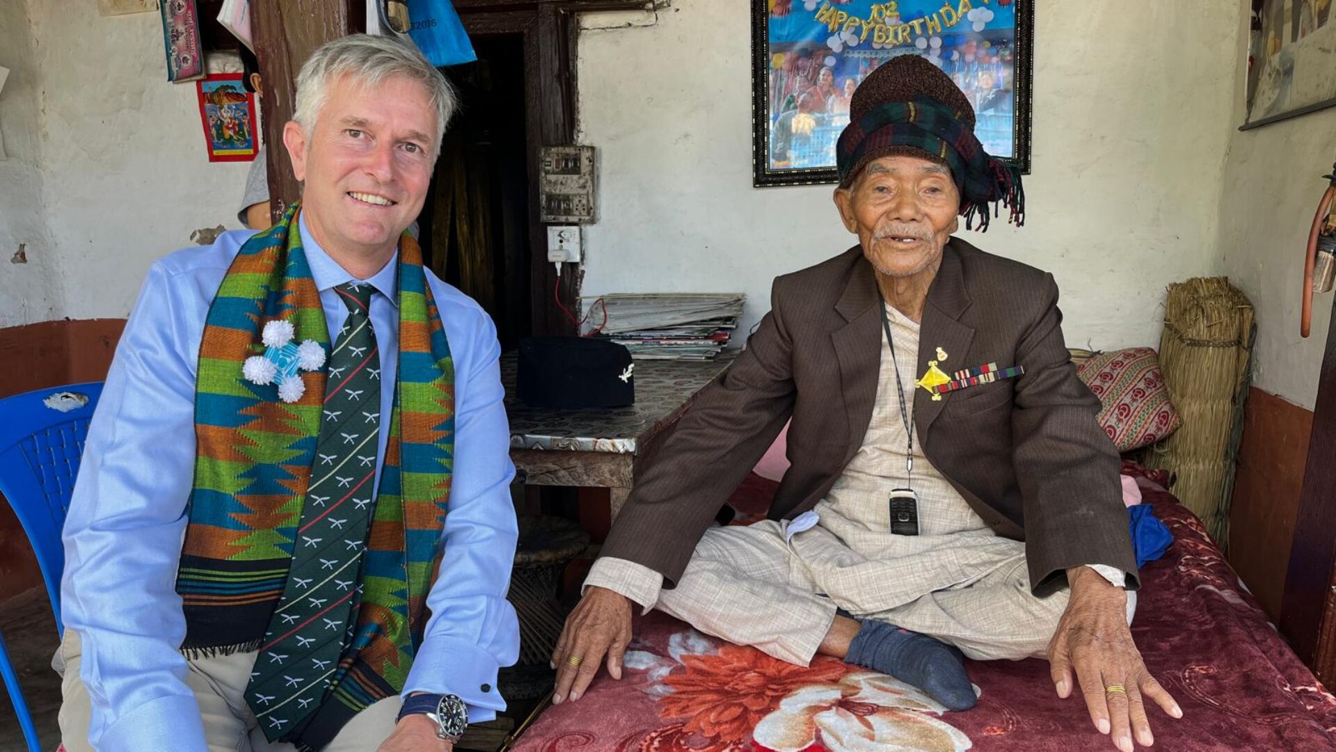 Commander British Gurkhas Nepal visits Area Welfare Centres