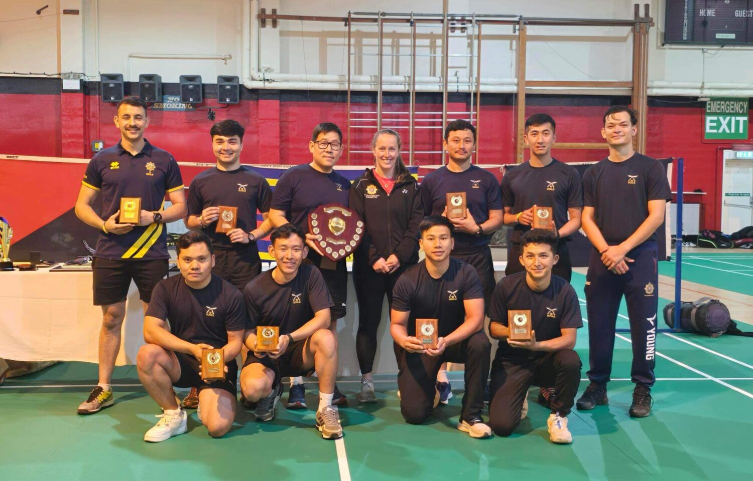 Success for Gurkhas at the Royal Logistic Corps Badminton Competition 2024