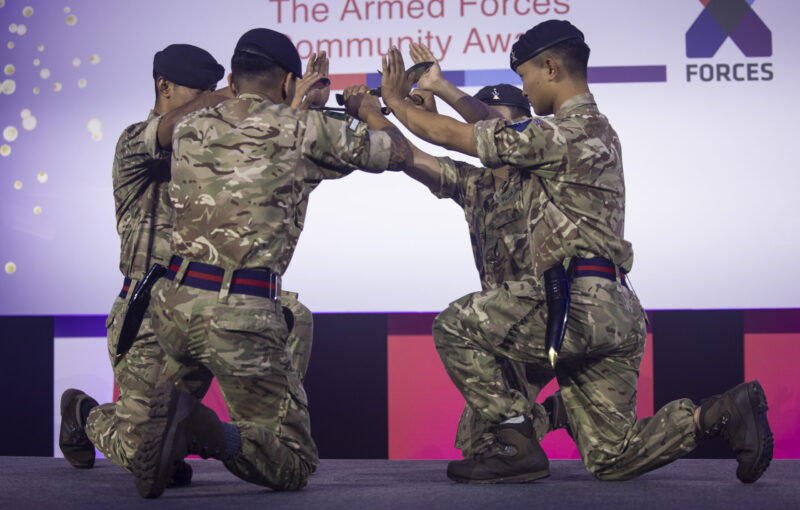 Soldering on Awards.