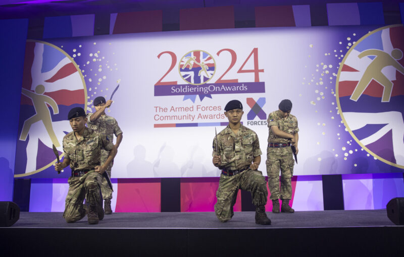 Soldering on Awards.