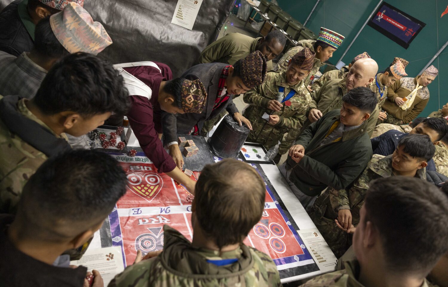 Queen’s Gurkha Signals Celebrate Tihar During Exercise Joint Protector 24 Queen’s Gurkha Signals Celebrate Tihar During Exercise Joint Protector 24