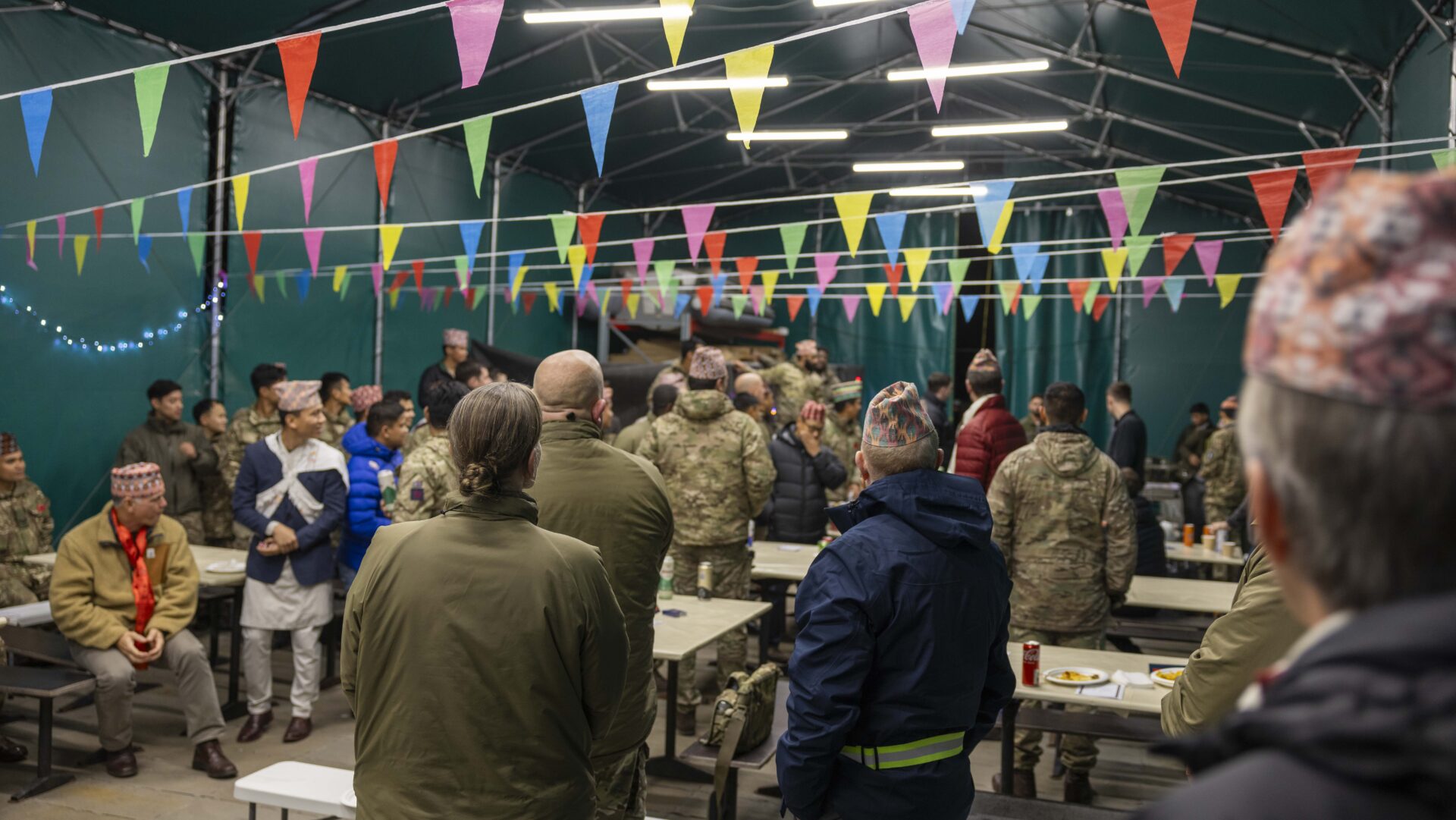 Queen’s Gurkha Signals Celebrate Tihar During Exercise Joint Protector 24
