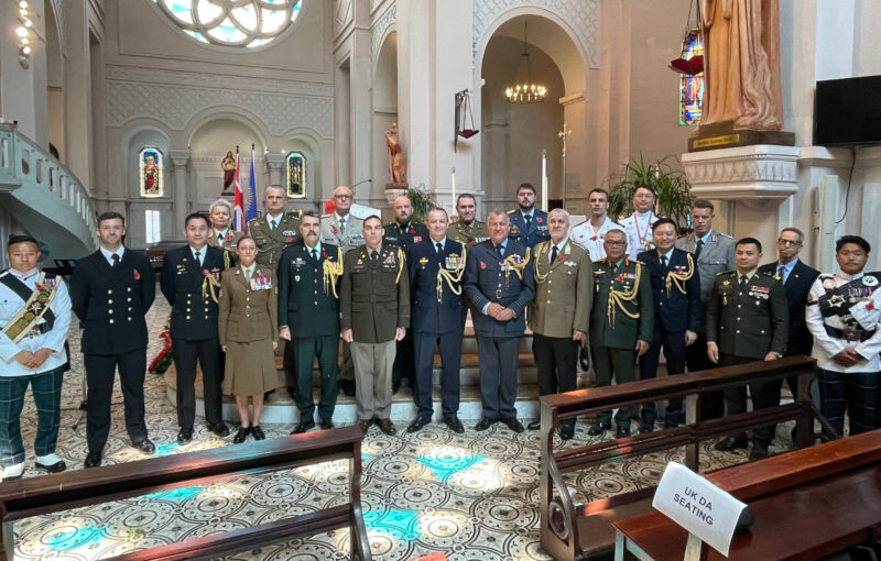 Remembrance Parades across Southeast Asia with 1 RGR Remembrance Parades across Southeast Asia with 1 RGR
