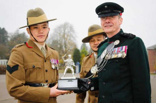 The Role Model Trophy Cpl Binod Tumbahangphe 1RGR