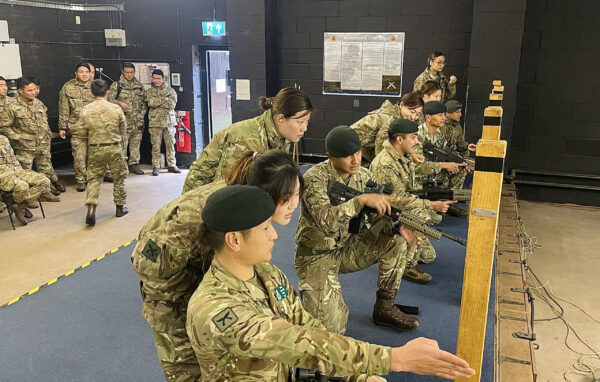 Gurkha Company (Sittang) Conducts Dismounted Close Combat Trainer range for families Gurkha Company (Sittang) Conducts Dismounted Close Combat Trainer range for families