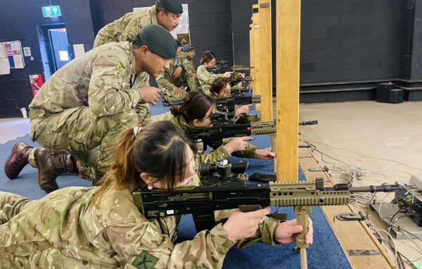 Gurkha Company (Sittang) Conducts Dismounted Close Combat Trainer range for families Gurkha Company (Sittang) Conducts Dismounted Close Combat Trainer range for families