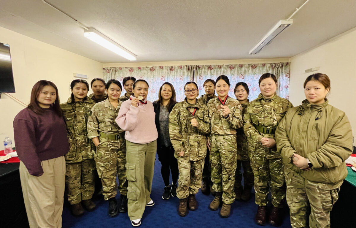 Gurkha Company (Sittang) Conducts Dismounted Close Combat Trainer range for families Gurkha Company (Sittang) Conducts Dismounted Close Combat Trainer range for families