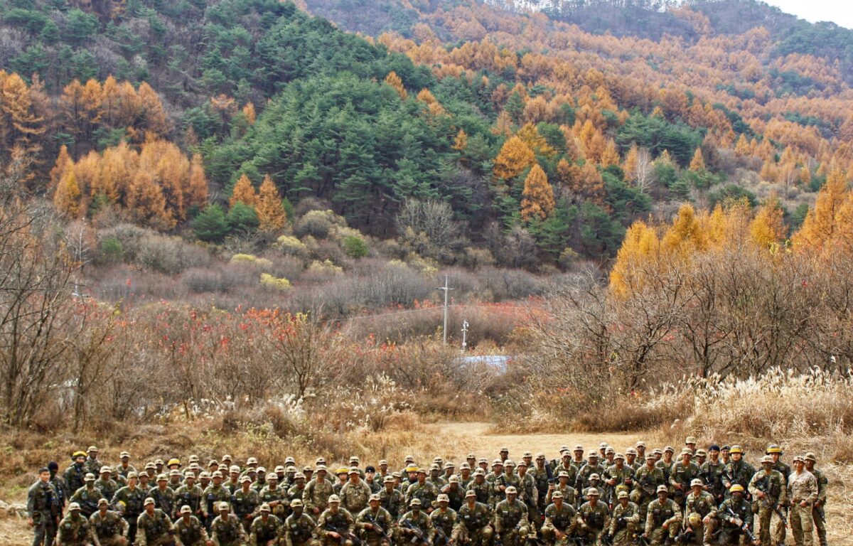 Gurkhas Train With South Korean Army Gurkhas Train With South Korean Army