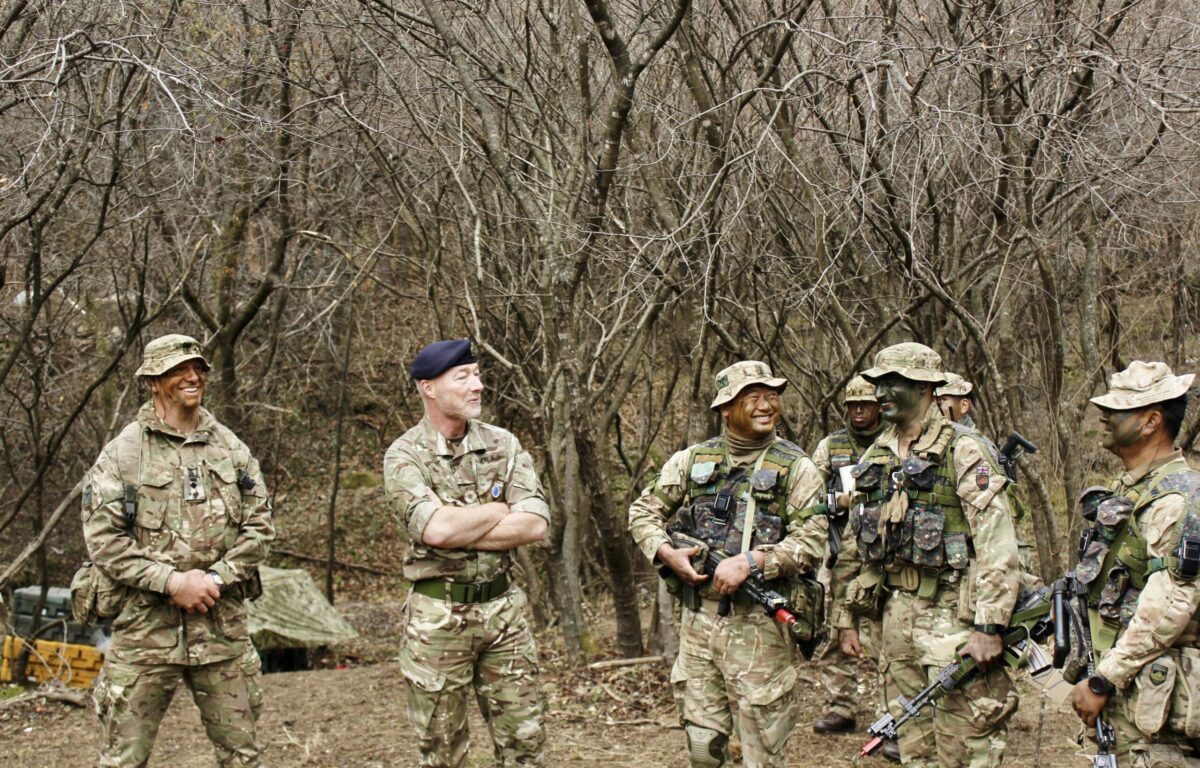 Gurkhas Train With South Korean Army Gurkhas Train With South Korean Army