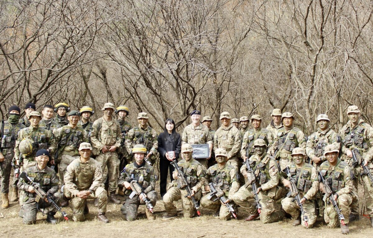 Gurkhas Train With South Korean Army Gurkhas Train With South Korean Army
