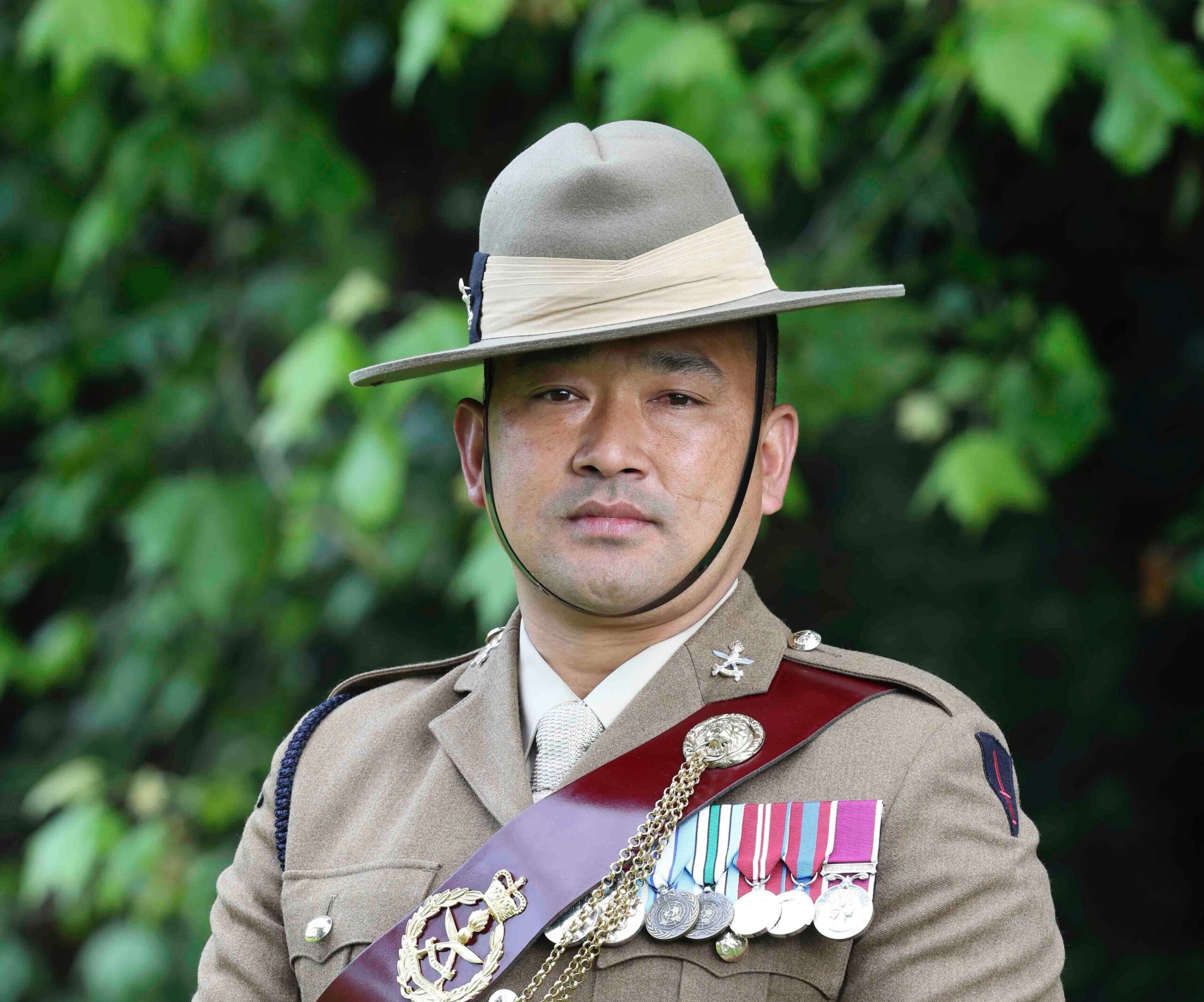 【manonfripes】manonmy Gurkha Warrant Officer Class One (WO1) Jayandra Garbuja - MSM - Gurkha