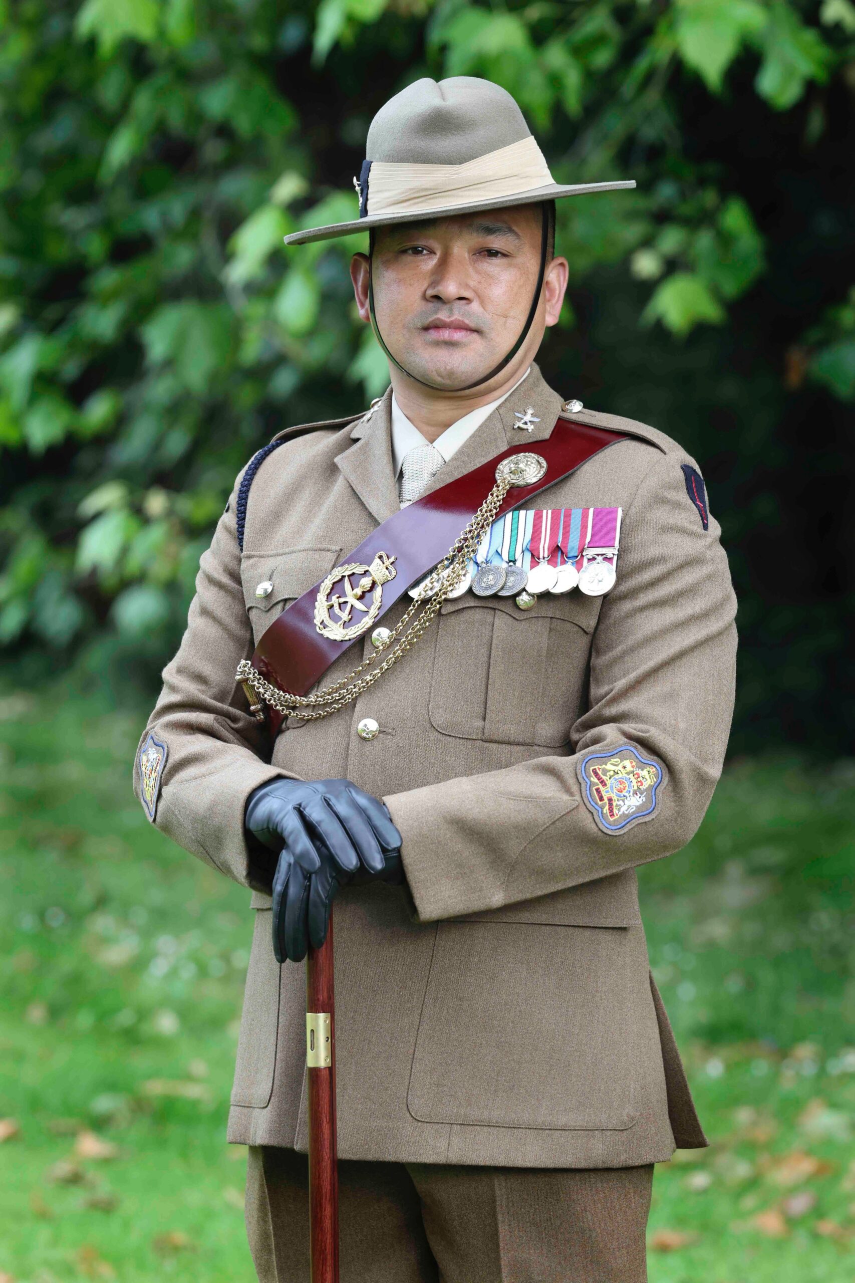 Warrant Officer Class One (WO1) Jayandra Garbuja - Meritorious Service Medal Warrant Officer Class One (WO1) Jayandra Garbuja - Meritorious Service Medal