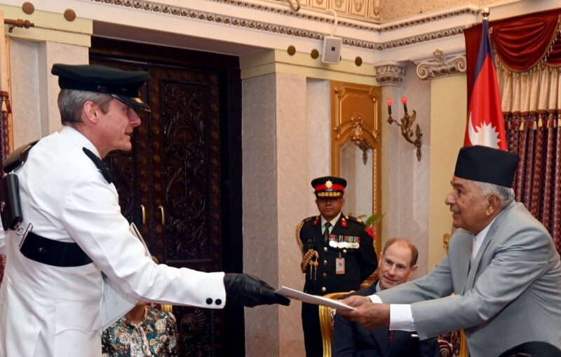 HRH The Duke and Duchess of Edinburgh in Nepal HRH The Duke and Duchess of Edinburgh in Nepal