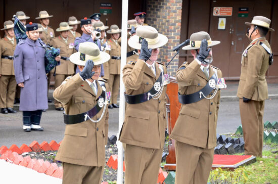 Gurkha Company (Sittang) commemorated the Sittang Day