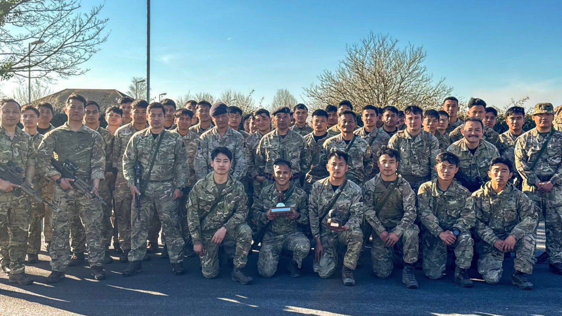 249 Gurkha Signal Squadron Excel on Exercise KIWI TROPHY