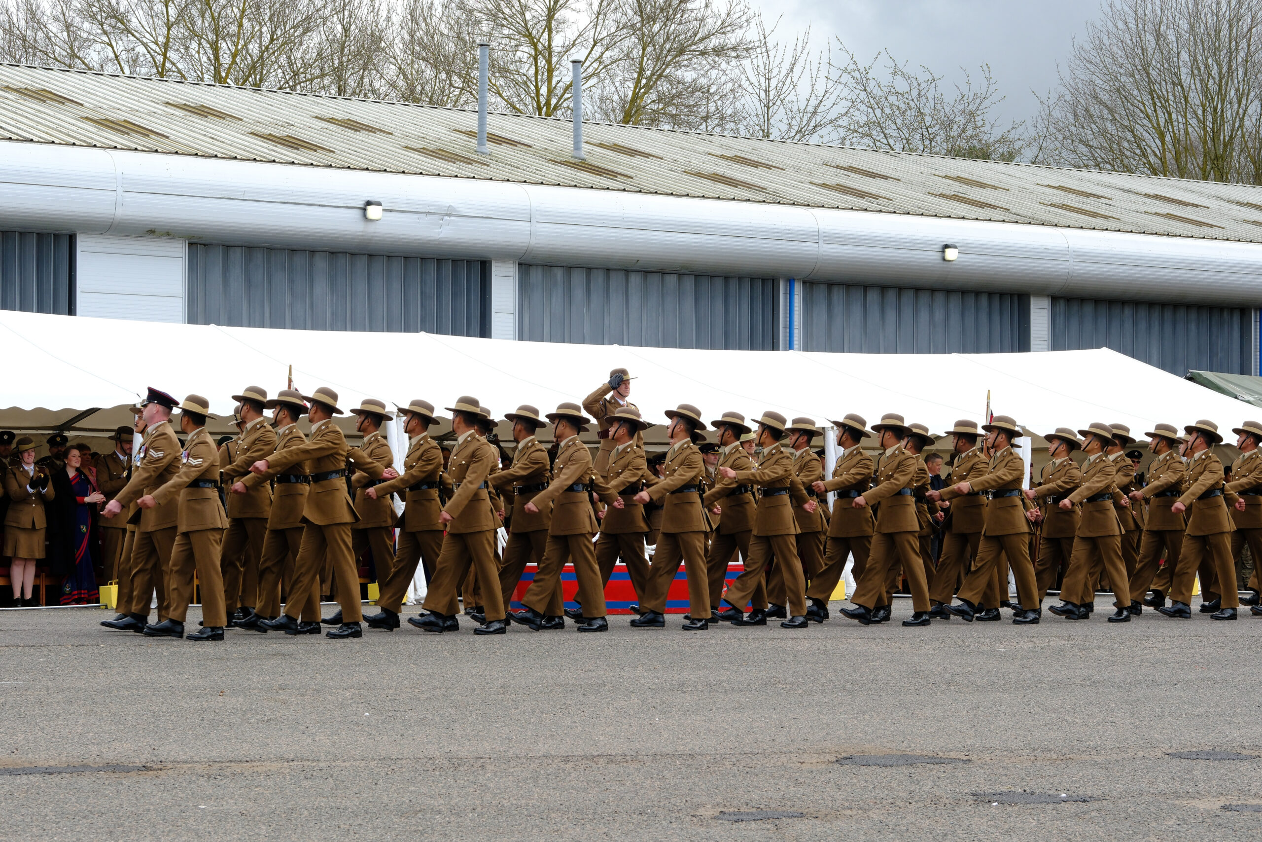 Queen’s Gurkha Engineers 78th Training Party – Kasam Khane Parade