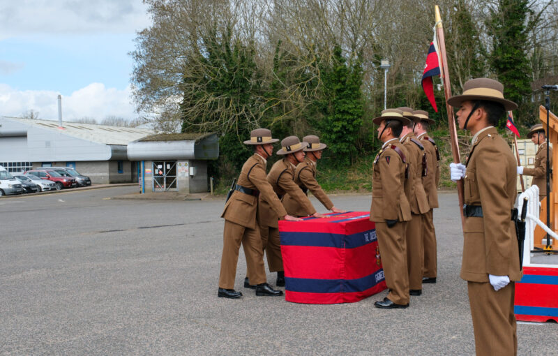 Queen’s Gurkha Engineers 78th Training Party – Kasam Khane Parade Queen’s Gurkha Engineers 78th Training Party – Kasam Khane Parade