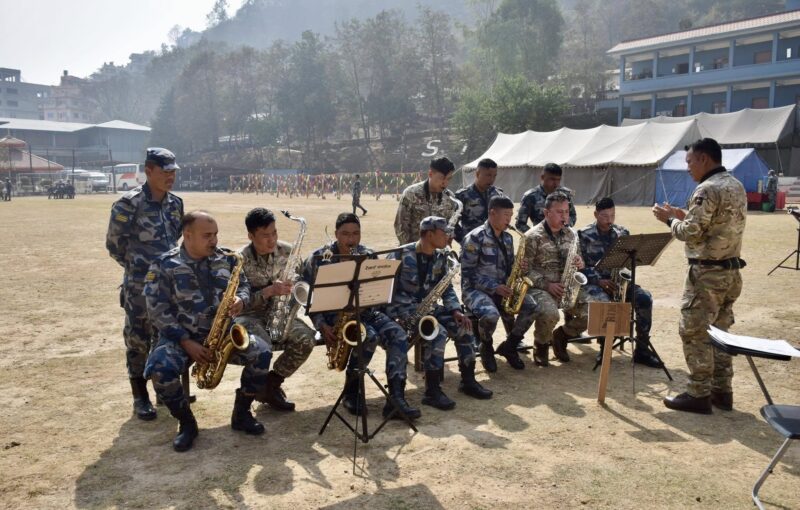 Gurkha Band and Nepal Armed Forces Band
