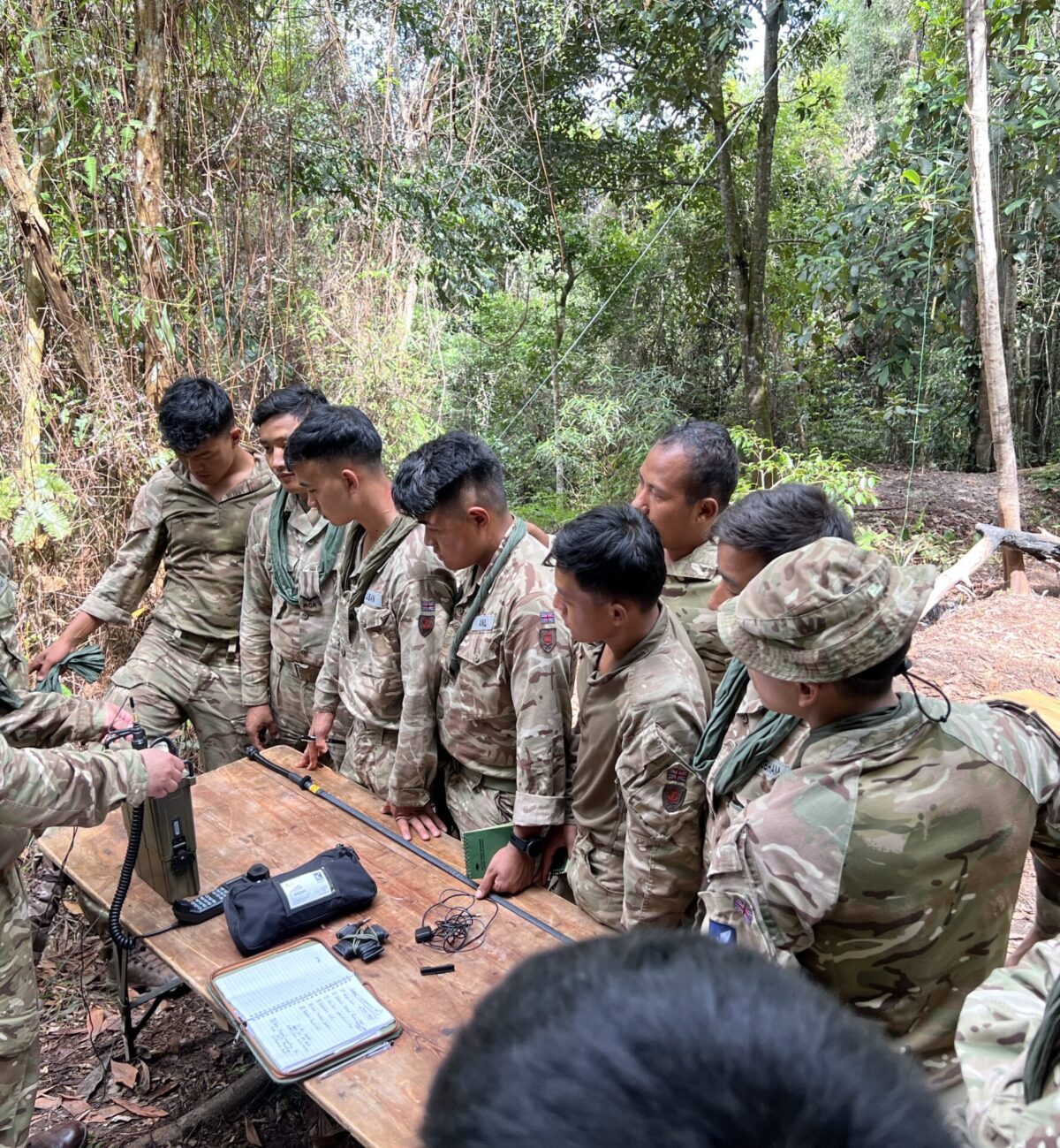 Exercise GLOBAL KHUKURI 25 in Brunei with 250 Gurkha Signal Squadron Exercise GLOBAL KHUKURI 25 in Brunei with 250 Gurkha Signal Squadron