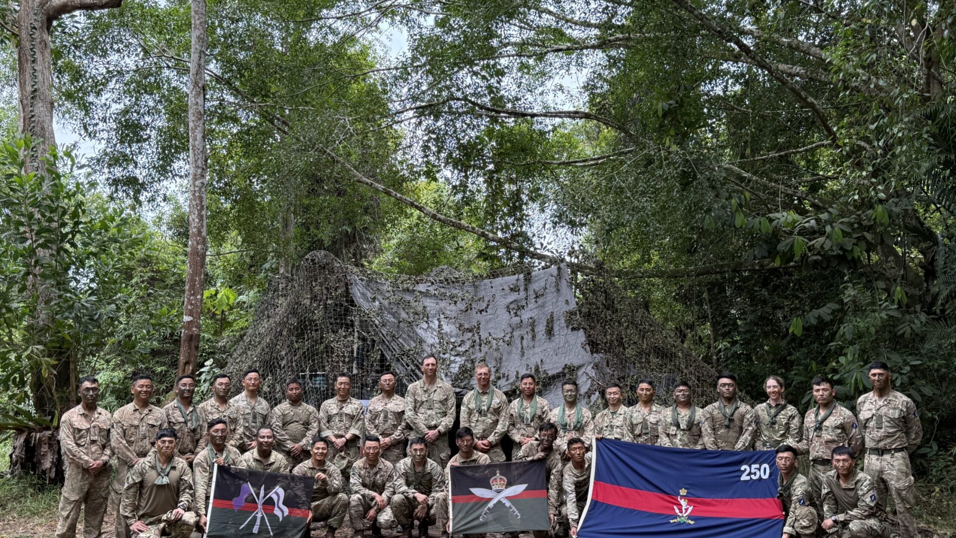 Exercise GLOBAL KHUKURI 25 in Brunei with 250 Gurkha Signal Squadron
