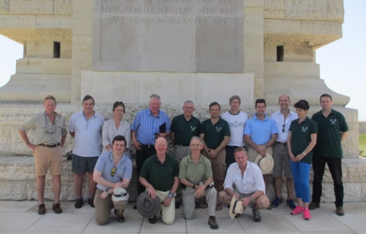 6GR Battlefield tour to Gallipoli in 2015