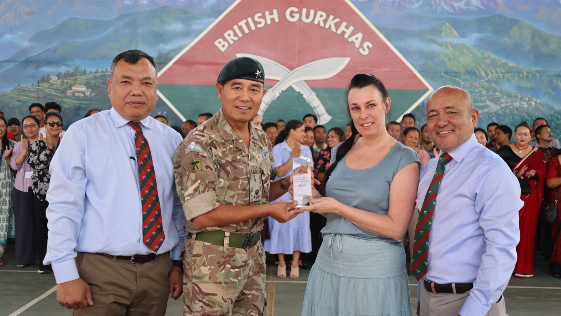 British Gurkhas Nepal Family Member Receives Forces Families Award 2025