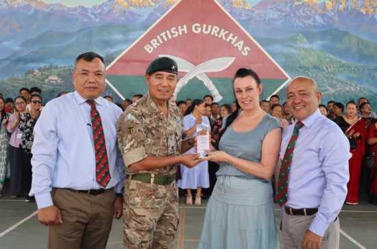 British Gurkhas Nepal Family Member Receives Forces Families Award 2025