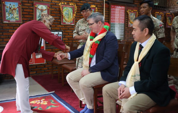 Chief of Staff Allied Rapid Reaction Corps visit British Gurkhas Nepal Chief of Staff Allied Rapid Reaction Corps visit British Gurkhas Nepal