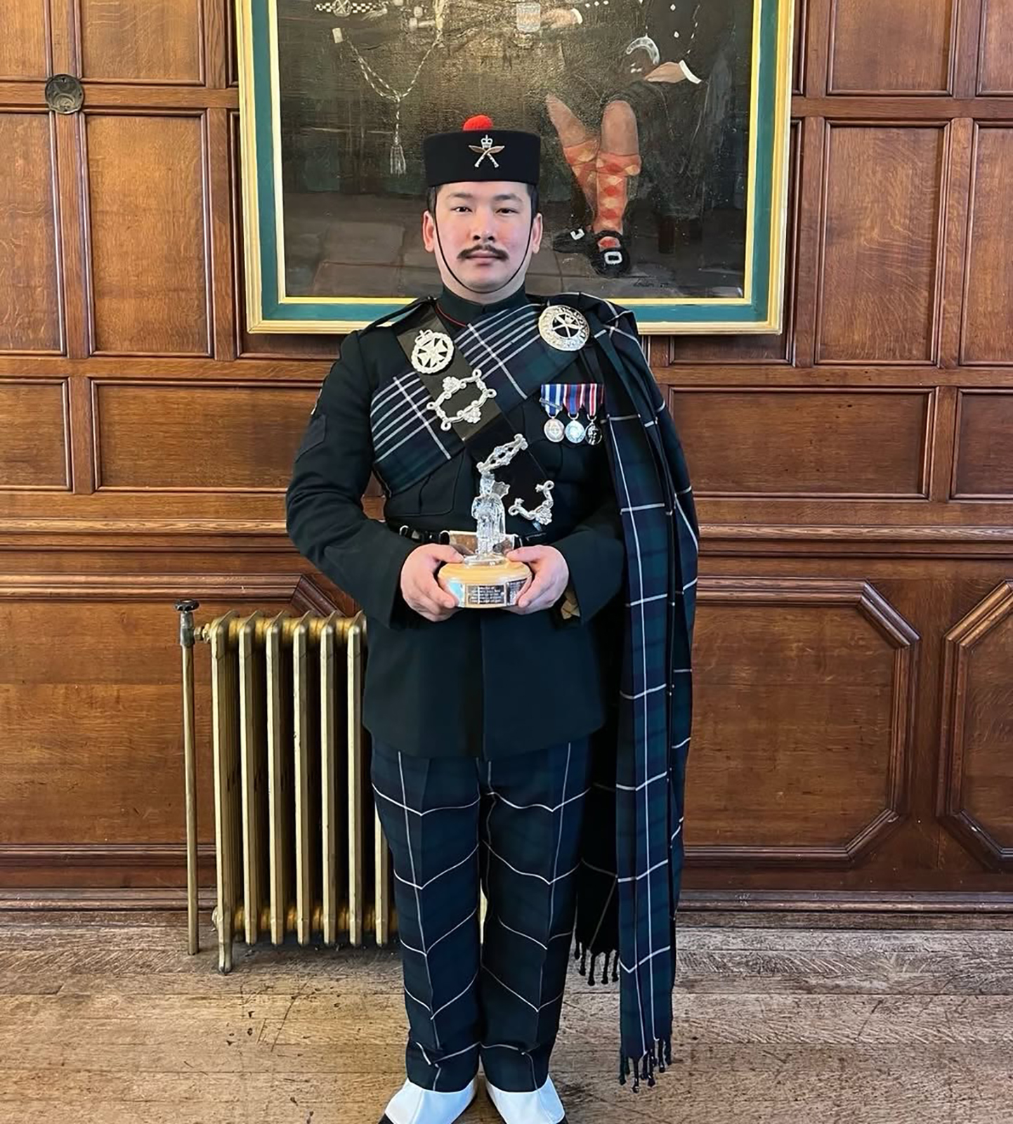 First Gurkha Awarded the Top Piper Title First Gurkha Awarded the Top Piper Title
