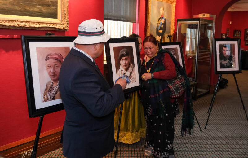 Veterans Can… and the Gurkha Museum Bids Farewell to Portraits of Fallen Gurkhas
