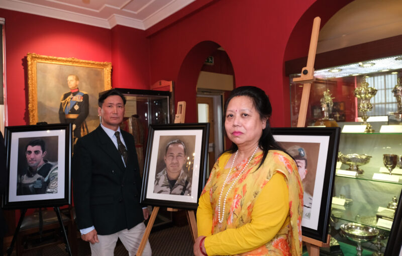 Veterans Can… and the Gurkha Museum Bids Farewell to Portraits of Fallen Gurkhas