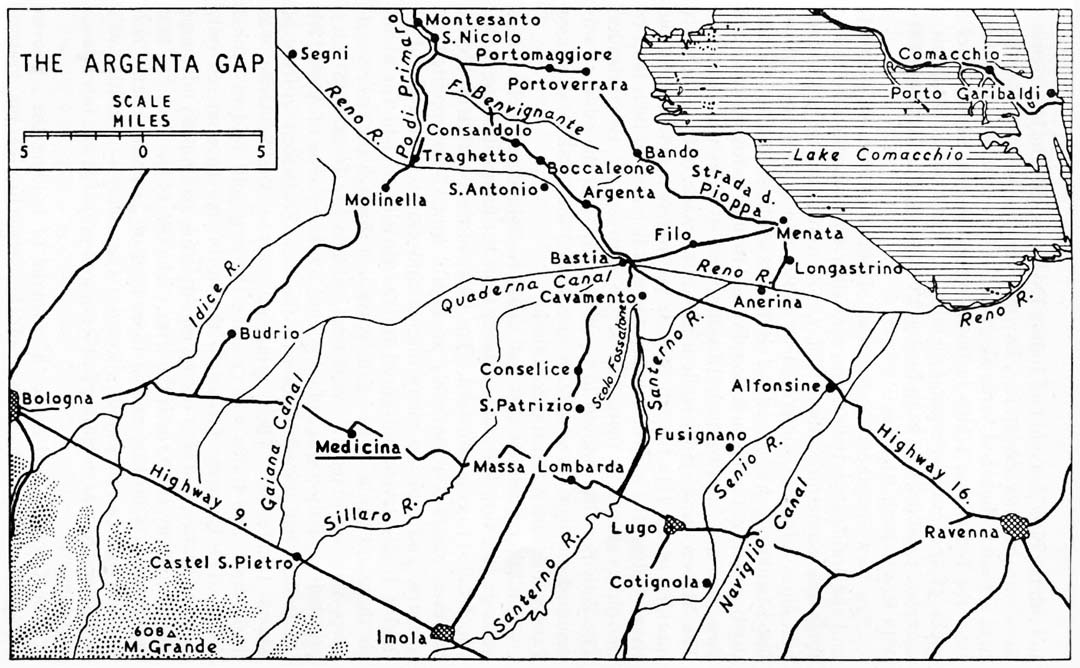 Battle of Medicina - 16 April 1945 Battle of Medicina - 16 April 1945