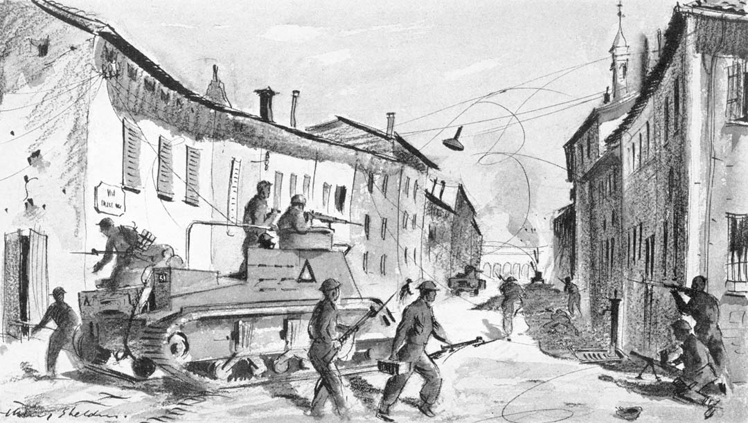 Battle of Medicina - 16 April 1945 Battle of Medicina - 16 April 1945