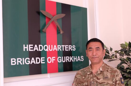 Major Anil Gurung – Commander/SO2 Gurkha Staff and Personnel Support