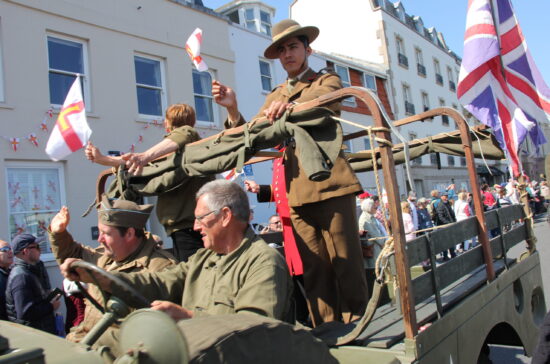 Liberation Day Parade in Guernsey with Gurkha Company (Sittang)