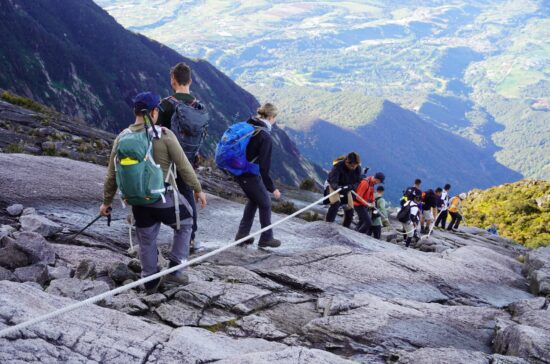 Gurkhas Summit Mount Kinabalu in Borneo.