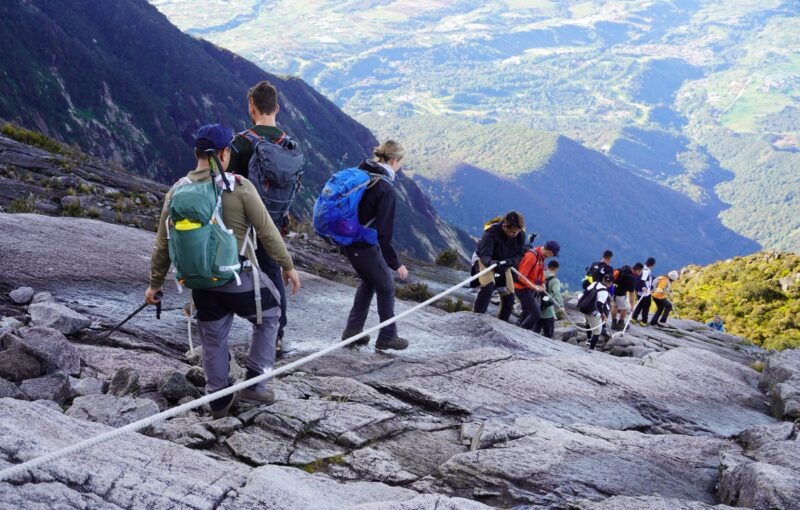 Gurkhas Summit Mount Kinabalu in Borneo.