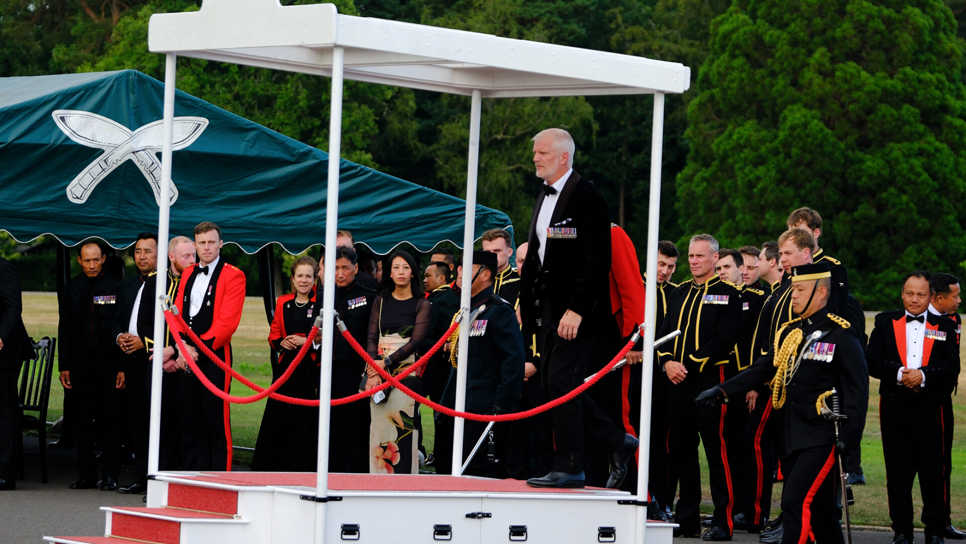 Brigade of Gurkhas Sounding Retreat 2025
