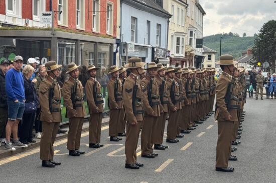 Gurkha Wing (Mandalay) in Brecon June 25