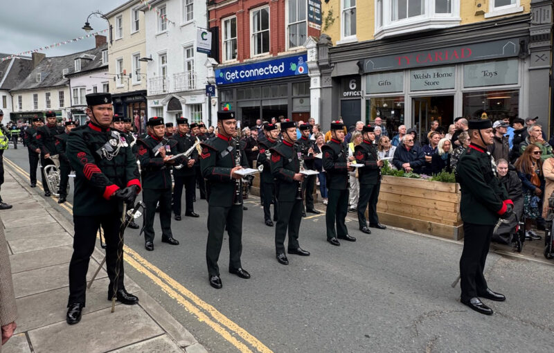 Band of the Brigade of Gurkhas in Brecon