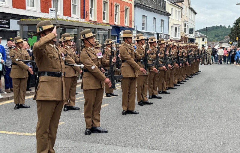 Gurkha Wing (Mandalay) in Brecon June 25