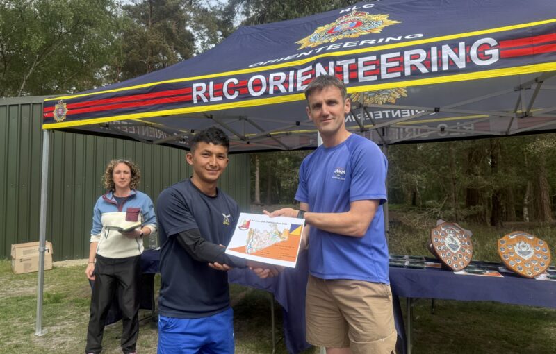 Gurkha Success at theRoyal Logistic Corps Orienteering Championships 2025