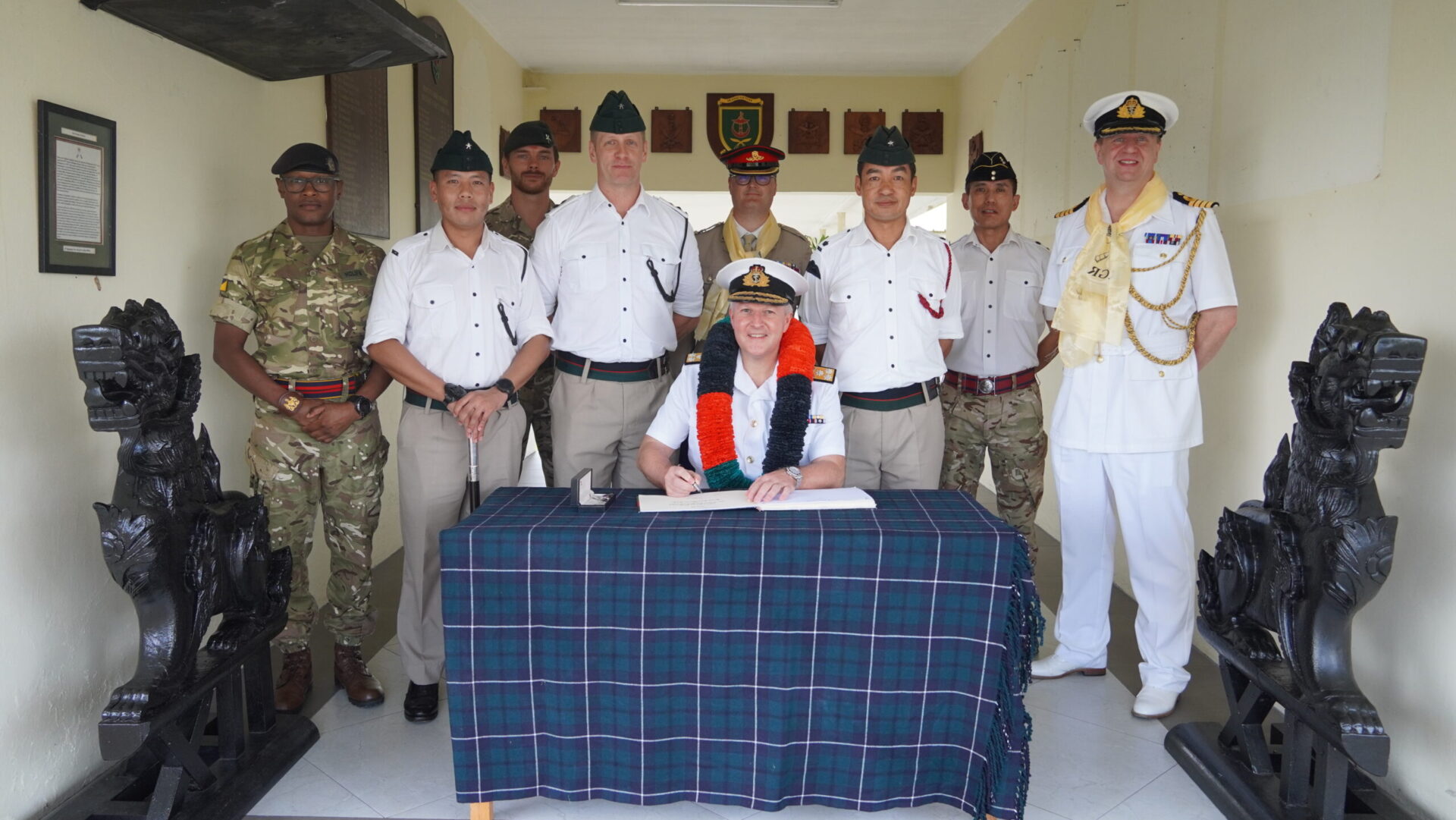 Chief of Defence People Engages with Survival Skills and Community Engagement in Brunei