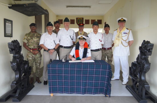 Chief of Defence People Engages with Survival Skills and Community Engagement in Brunei