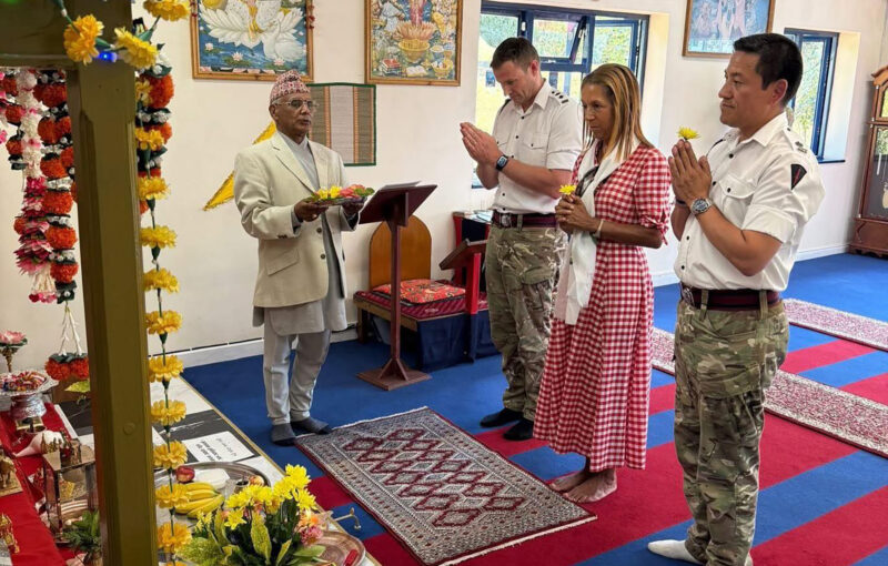 The Queen’s Gurkha Engineers was privileged to host The Rt Hon Helen Grant OBE MP, Parliamentary Representative for Maidstone and The Weald