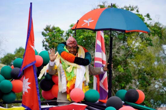 Farewell to Major Jiwan Pun, Gurkha Major The First Battalion, The Royal Gurkha Rifles