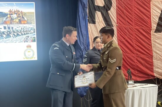 The First Gurkha Parachute Jump Instructor