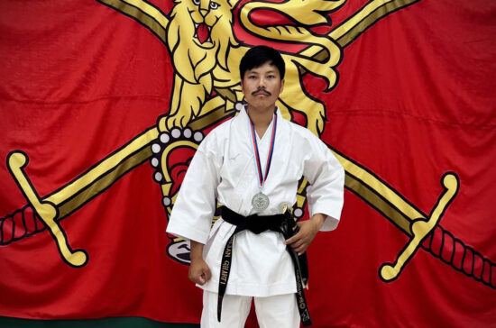 Sapper Pujan Gharti Secures Silver Medals at the Inter-Service Martial Arts Championships 2025